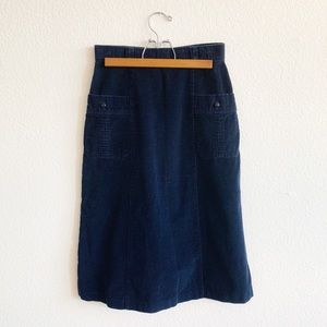 Rare 1960s Vintage Levi’s for Girls Corduroy Skirt